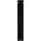 Ekena Millwork Eris Wrought Iron Bracket, (Triple center brace), Antiqued Bronze 2"W x 10"D x 12"H BKTM02X10X12TERABZ - alternate 5